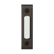 Heath Zenith Heath Zenith Oil-Rubbed Bronze Metal Wired Lighted Push Doorbell Button