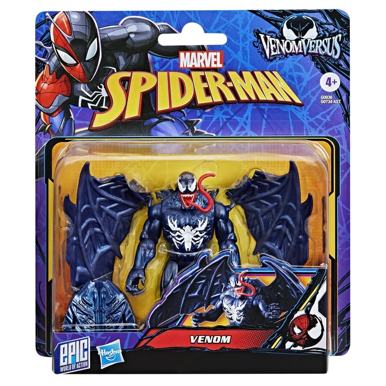 スパイダーマン VENOMフィギュア4 Marvel Spider-Man VenomVersus Epic World of Action 4” Deluxe