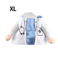 thumbnail image 3 of Greeniant Traje de mascota divertido de poliéster, traje de mascota lavable, uniforme, accesorio de disfraz adorable Ropa para mascotas blanco S Greeniant PT0711-01B, 3 of 6