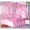 red, variant on Summer Home Mosquito Nets 4 Corner Post Bed Fine Meshes Mosquito Large Square Net 1.8x1.98 x1.6m Mosquito Net for Home Travel