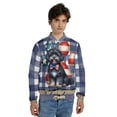 thumbnail image 4 of Patriotic Havanese 4th of July Independence Paws All Over Print 3D Baseball Jacket Havanese Dog Lover Gifts Idea Bomber Jacket Softball - 02010, 4 of 6