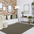 thumbnail image 6 of BNM Bohemian Indoor/ Outdoor Solid Rug, 3' x 5', Latte, 6 of 7