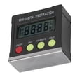 thumbnail image 3 of Protractor, Stainless Steel  Base Electronic  Portable Design Inclinometer  for Home Home, 3 of 8