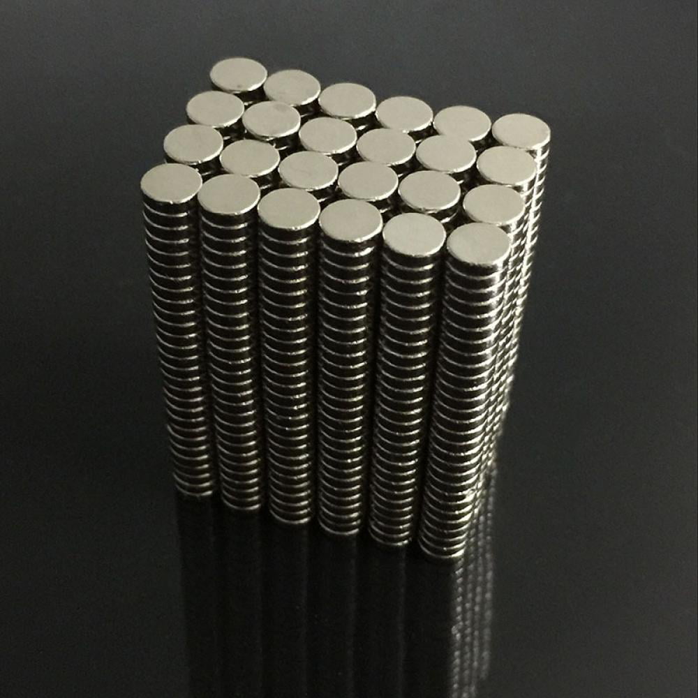100pcs Neodymium Disc Mini 4 X 1mm Rare Earth N35 Strong Magnets Craft Models 