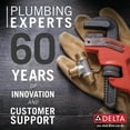 thumbnail image 5 of Delta 19802Z-Dst Lenta Single-Handle Pull-Down Kitchen Faucet - Black, 5 of 7