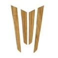 thumbnail image 1 of 4PCS Interior Door Panel Cover Trim Yellow Wood Grain for C-Class W204 2007-2013, 1 of 5