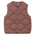 thumbnail image 2 of Hicidod Infant Warm Vest Solid Color Lightweight Thick Baby Jackets Spring Fall Winter Sleeveless Vest Down Coat Clearance Clothes, 2 of 4