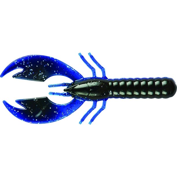 Yum Fishing Lure YCRP2143 Craw Papi Soft Plastic Crawfish 2 3/4" Blk