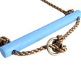 thumbnail image 2 of serony Kids Indoor and Outdoor Playhouse 6 Rungs Rope Climbing Ladder Toy Blue, 2 of 7