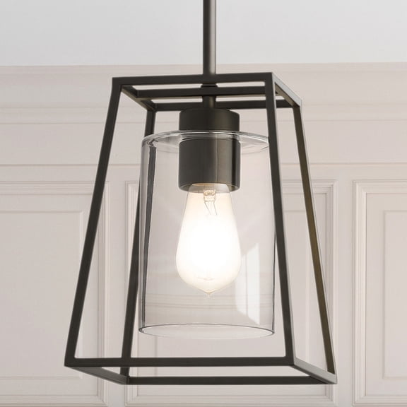 Luxury Transitional Pendant, Matte Black, UQL4997