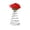 Red, variant on 8pcs Heart-Shaped Measuring Spoons Set - Essential Kitchen Tool for Baking/Cooking/Durable Stainless Steel Spoons for Dry & Liquid Ingredients, Cute Heart Design for Home Bakers & Chefs, Red
