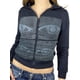 thumbnail image 3 of VISgogo Girls Sudadera con Capucha de Manga Larga, Verano Otoño Señoras Estilo de Ocio Impresión Abstracta Abrigo con Cremallera Tops Delgados con Capucha VISgogo moda, 3 of 9