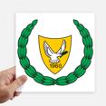 thumbnail image 1 of Chypre Emblème National Pays Autocollant Tags Mur Image Ordinateur Portable Autocollant Auto-Adhésif, 1 of 1