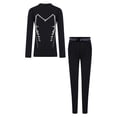 thumbnail image 3 of Raenseen Kids Thermal Base Layer Set Long Sleeve Compression Suits Long Johns Underwear for Boys Gray 28, 3 of 7