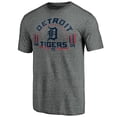 thumbnail image 2 of Men's Gray Detroit Tigers Team Freedom Tri-Blend T-Shirt, 2 of 3