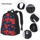 thumbnail image 3 of Balery Rose Flower Mochila Escolar 3 en 1 para Niños - Mochila Resistente con Lonchera Térmica y Estuche - Mochila Escolar para Niños y Niñas, 3 of 7