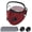 Burgundy, variant on 2026 New Reusable Carbon Filter Dust Mask with 10 Filters – Adjustable, 2 Breathing Valves, with Removable Goggles for Woodworking & Construction