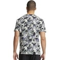 thumbnail image 2 of Tooniforms Scrubs Top For Men  Women V-Neck Print TF728, S, Botanical Dino, 2 of 4