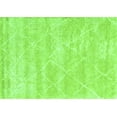 thumbnail image 1 of Ahgly Company Indoor Rectangle Trellis Green Modern Area Rugs, 2' x 5', 1 of 1