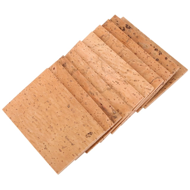 Corcho para cuello de saxofón, 10 piezas/juego, corcho universal para saxofón, corcho para saxofón, ingeniería de precisión