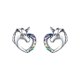 thumbnail image 1 of Unicorn Shape Earrings For Women Birthday 0.3 X 0.4 X 0.4 In Durable 1 Pair, 1 of 3