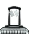 thumbnail image 6 of Unique Bargains Luggage Tags Aluminium Metal Bag Travel ID Labels Tag Suitcase Card Silver, 6 of 6