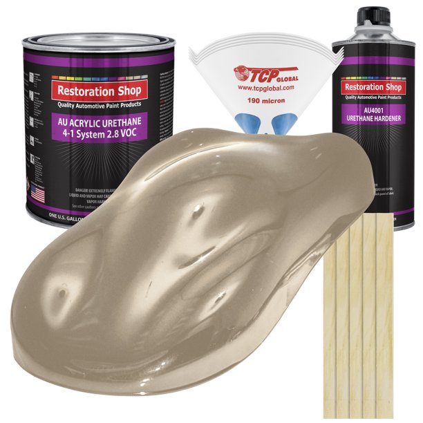 Restoration Shop Driftwood Beige Metallic Acrylic Urethane Auto Paint