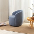thumbnail image 4 of Swivel Barrel Chair Sofa Armchair, 360 Degree SwivelSofa ArmchairSoftChair,Lazy Chair, ComfySofa For LivingLounge, 4 of 9