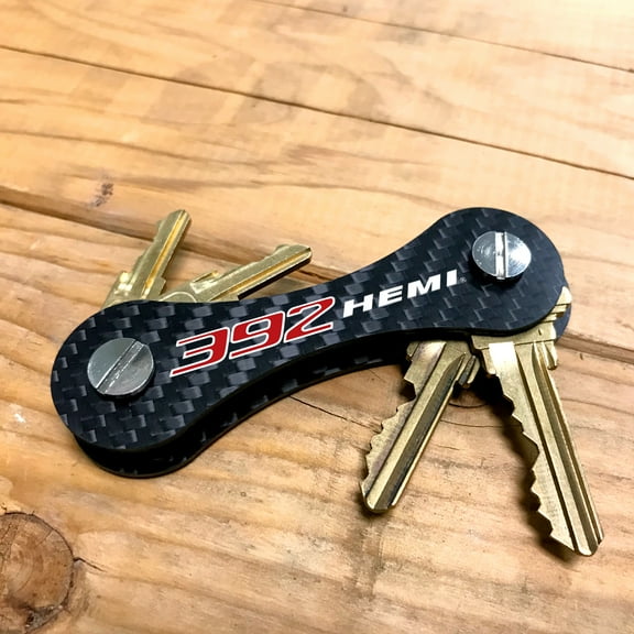 HEMI 392 Real Carbon Fiber Key Organizer Holder Key Chain