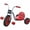 Red/Silver, variant on Kaplan Early Learning Company Smooth Rider Lowrider Trike - Red/Silver