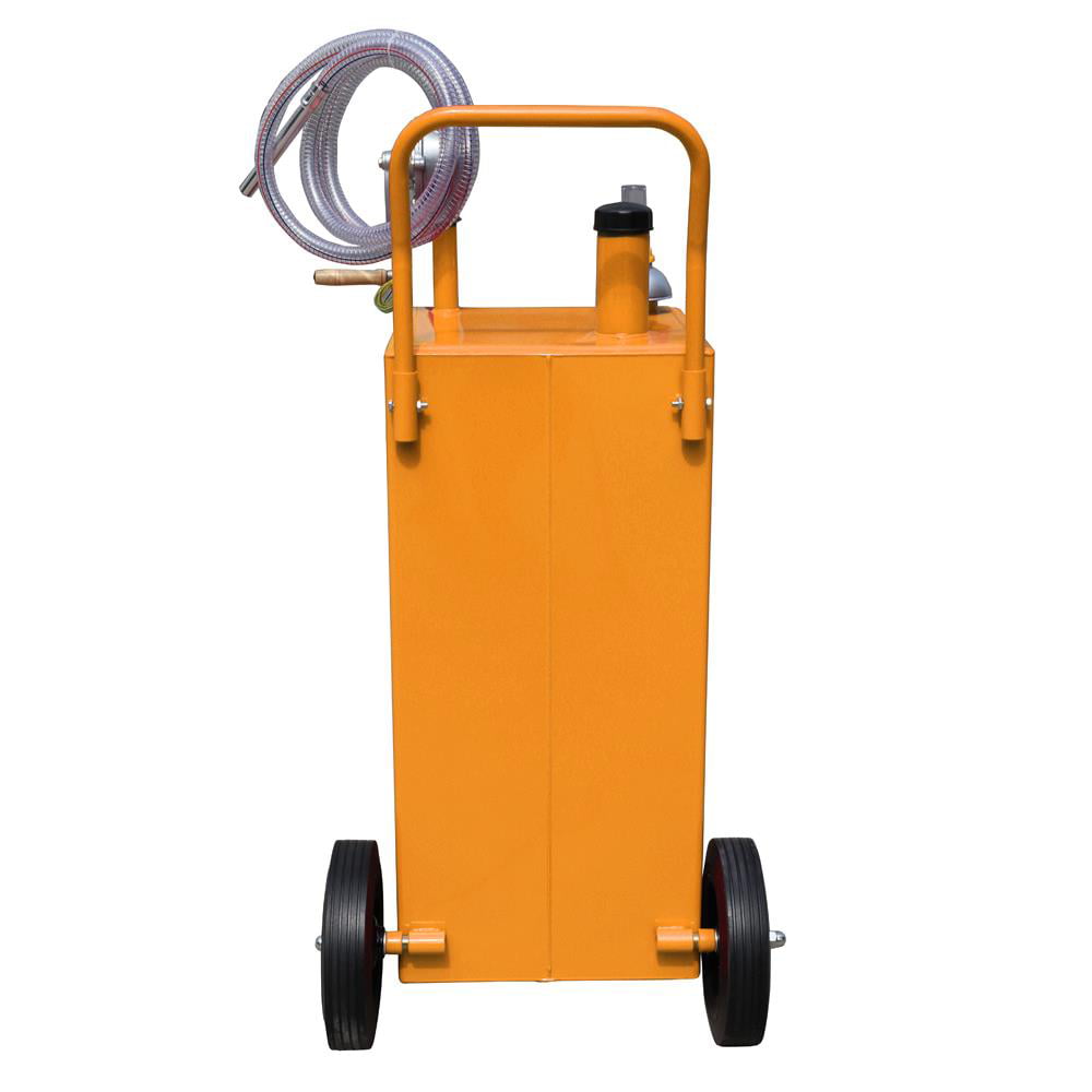 Details about   Gas Fuel Diesel Caddy Transfer Tank Container 30 Gal with Rotary Pump 8 FT Hose 