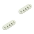 thumbnail image 2 of braveheart Silicone Cable Winder Desktop Management Clip Cable Holders Cable Organizer Good white 2Set, 2 of 6