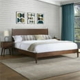 thumbnail image 2 of Crosley Furniture Landon Wood King Panel Platform Bed in Mahogany, 2 of 5