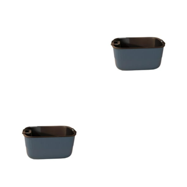 Inteprter Maceta Rectangular que absorbe el agua, macetas para vegetales, lavabo para plantas suculentas, tira larga, jardín interior, balcón, Type2 NO2