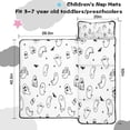 thumbnail image 5 of Minimalist Halloween Ghost Pattern Toddler Nap Mats for Kids Preschool,50"x20" Sleeping Mat Bag or Kids,Toddler Sleeping Bag,Toddler Nap Mat or Daycare, 5 of 6