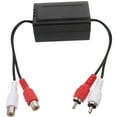 thumbnail image 5 of SHOWERORO Amplifier Noise Isolator 1Pack for Car Use Reduces Ground Loop Noise Black, 5 of 8