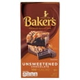 thumbnail image 3 of (12 pack) Baker's Unsweetened Chocolate Premium Baking Bar with 100 % Cacao, 4 oz Box, 3 of 10