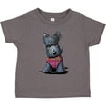 thumbnail image 3 of Inktastic Scottie Dog in Plaid Boys or Girls Toddler T-Shirt, 3 of 5