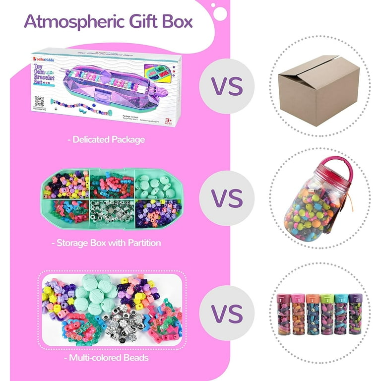 Eskood Friendship Bracelet Making Kit - DIY Jewelry Craft Set For Kids & Teens