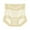 Beige1, variant on yillto High Waist Briefs for Womens Lightweight Breathable Lace Underwear Panties Ladies Comfy Underpants