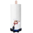 thumbnail image 4 of Roll Paper Holder, Paper Towel Holder, Fine Workmanship Environmental Protection Toilet Paper Holder, Resin Crafts Ornament,  For Kitchen Home, 4 of 8