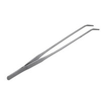 Long Stainless Steel Aquarium Curved TweezersReptile Feeding Tongs for Aquarium, Aquarium Plant Shrimp Tank Tweezer, A
