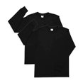 thumbnail image 3 of Yazbek Men's Heavy Weight (5.9-Ounce) Crew Neck Long Sleeve T-Shirt - (2-Pack), 3 of 9
