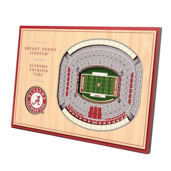 Alabama Crimson Tide 3D StadiumViews Desktop Display