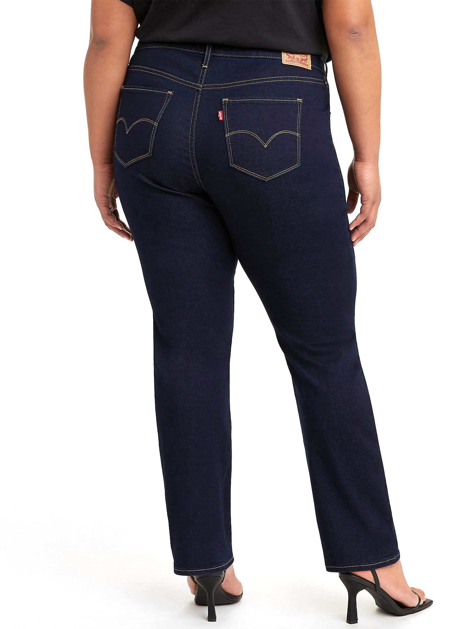 Plus Size 724 High-Rise Straight Jeans -