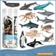thumbnail image 4 of Figuras de animales del océano, 12 piezas de juguetes de animales marinos Figuras de animales marinos Juguetes de animales marinos Diseño de última generación, 4 of 7