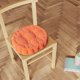 thumbnail image 5 of Cojín de grano de maíz, cojín grueso hecho a mano, cojín de tatami, cojín de pana para asiento de silla, 5 of 6