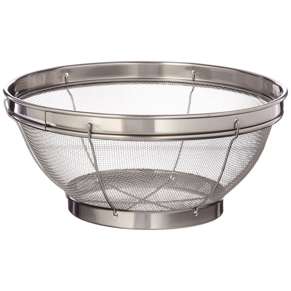 Norpro 2148 Stainless Steel 7-1/2-Inch Mesh Colander, 3.5 x 7.5 x 7.5 inches, Silver