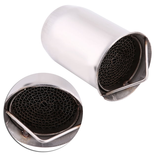Silenciador de tubo de escape, silenciador de escape universal para motocicleta de 51 mm, silenciador de sonido y ruido, funcionalidad versátil