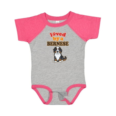 

Inktastic Bernese Mountain Dog Lover Gift Baby Boy or Baby Girl Bodysuit